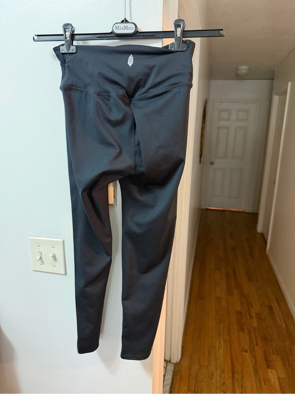 Free People Black High-Rise Leggings